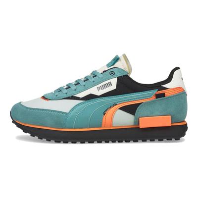Future Rider Yerinden Edilmiş Kumaş Deri Sentetik Deri Naylon Süet Rahat Çok Yönlü Düşük Bilekli Günlük Ayakkabılar Unisex spor ayakkabı 383148-04