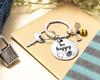 Bee keychain - Bee happy!