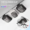 snprg4 Metal Car Sun Visor Glasses Clip For Porsche Macan Panamera Cayenne Cayman 911 918 Sunglasses Holder Universal Eyeglasses Clip