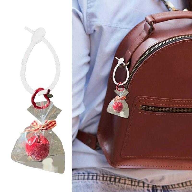 Creative Dopamine Fruit Charm Keychain Symbolizing Joy And Satisfaction For Fashion Accessory And Practical Daily Use