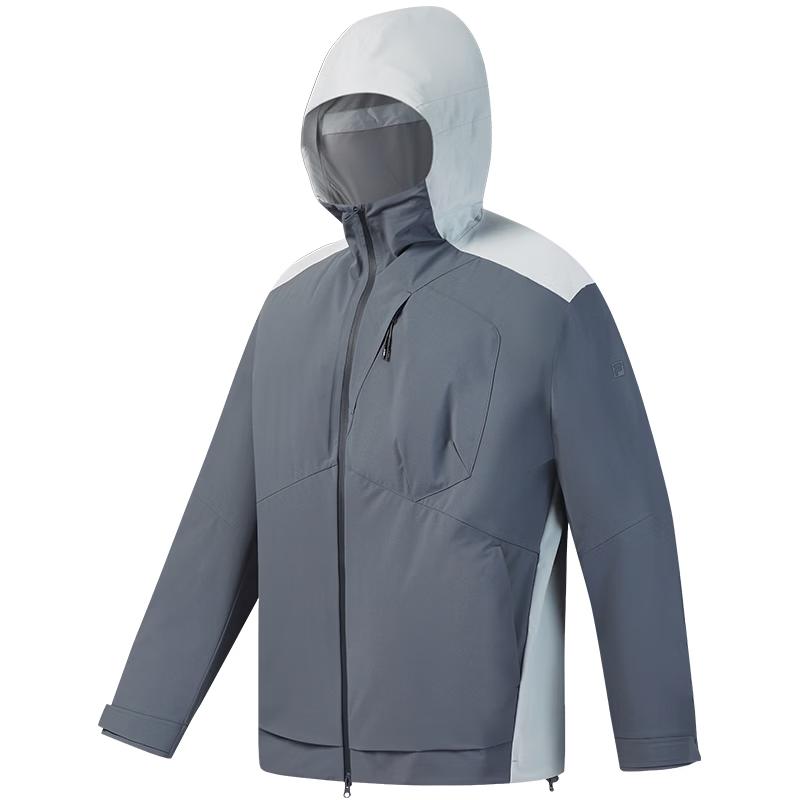 FILA Men s Color-block Hooded Woven Jacket XL