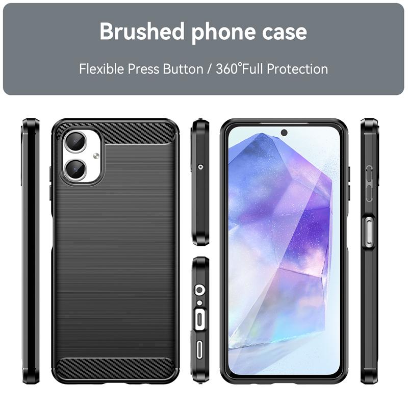 For Samsung A06 Case Cover Samsung Galaxy A06 Capa New Armor Shockproof Phone Back Bumper Soft TPU Cover Samsung A06 A 06 Fundas