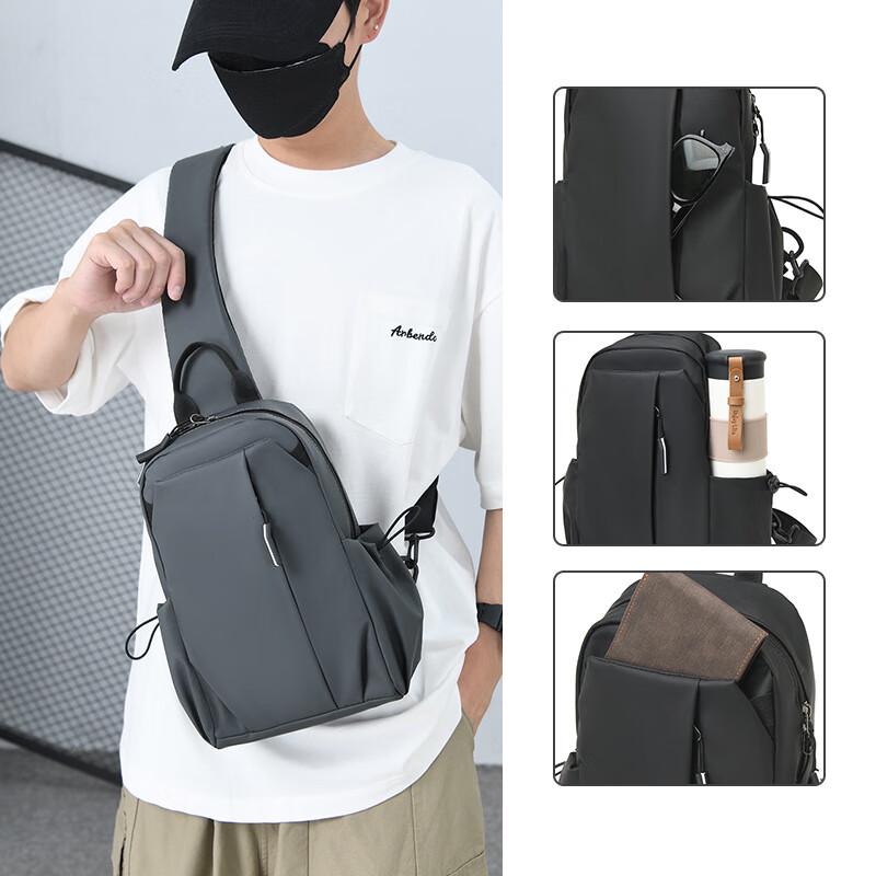 Bolsa Tiracolo Esportiva Casual Masculina