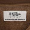 UNIVERSAL OVERALL 7 minutes sleeve one piece F Brown Women Used