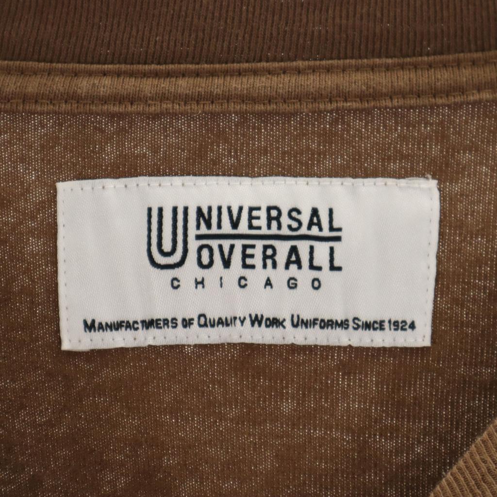 UNIVERSAL OVERALL 7 minutes sleeve one piece F Brown Women Used