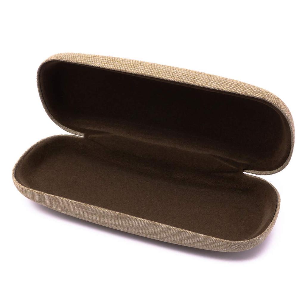 Hard Glasses Fabric Comfortable To the Beige MIDI-Midi Case, Stylish, Symmetrical, Material, Touch, (case-012,c2)