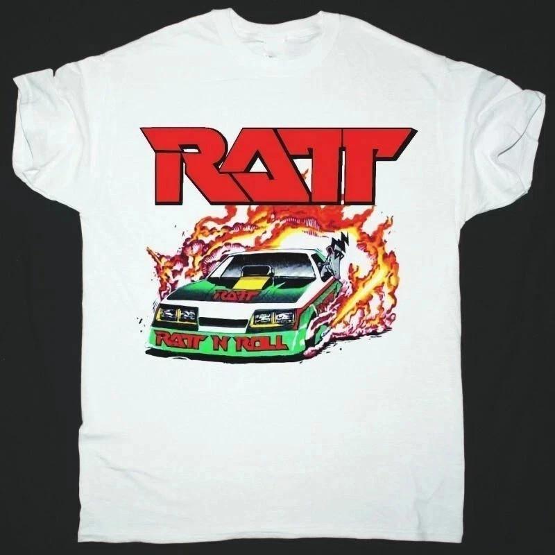 

Ratt Dancing Undercover World Tour 1987 New White Fans Unisex T-Shirt M
