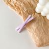 Korean Colorful Hair Clips: Children's Cross Clips & Candy Color DIY Hairpins