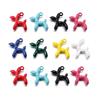 10pcs 18.5x13.5mm 3D Balloon Dog Charms Metal Alloy Colorful Charms Pendant For Jewelry Making DIY Necklace Key Chain Findings