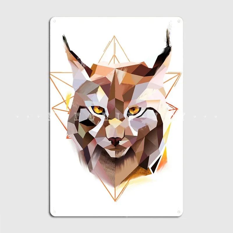 Lynx Metal Plaque Poster Club Home Wall Personalized Plaques Tin Sign Poster