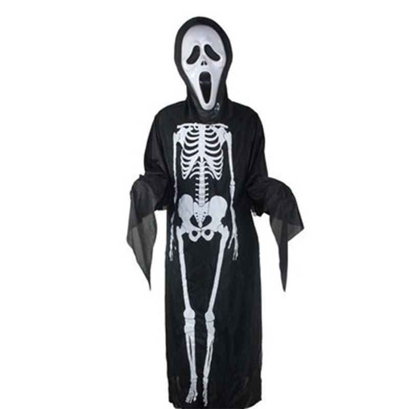 

Универсальный костюм вампира-ведьмы на Хэллоуин для вечеринок, идеально подходит для взрослых и подростков-унисекс White