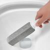 Pumice Stone Toilet Cleaner Handle Natural Remover Toilet Stain Abrasive Limescale with Ergonomic Remover Cleaning Scrubber
