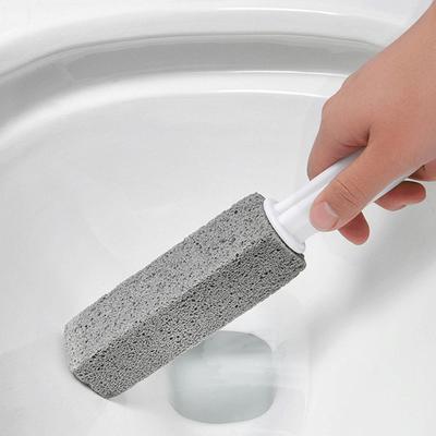 Čistič toaliet z pemzy s ergonomickou rukoväťou, prírodný abrazívny odstraňovač vodného kameňa, odstraňovač škvŕn z toaliet, čistiaci prostriedok na drhnutie