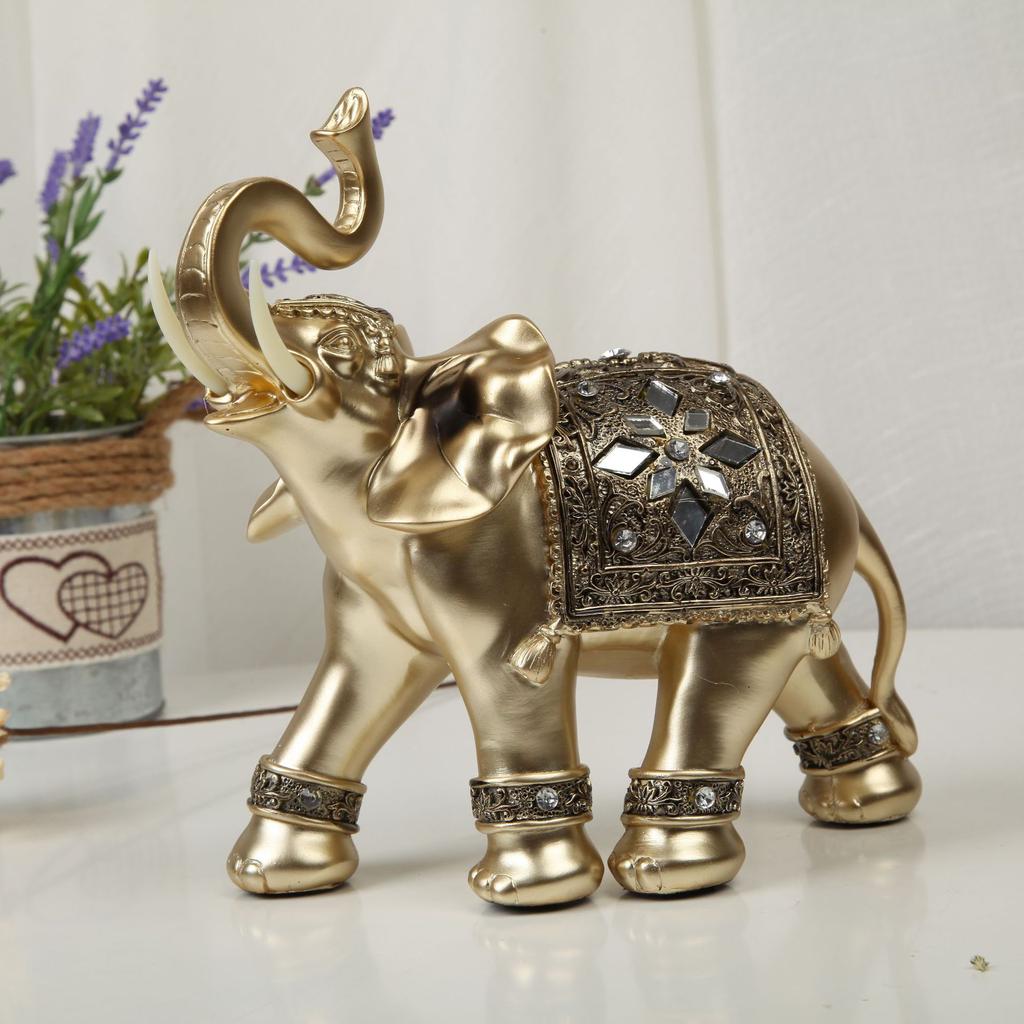 Color : Gold , Size : 108cm 1412cm 2117cm Statues European-style Creative Cute Elephant Decoration Living Room Wine Cabinet Decoration Crafts Porch Decoration Small Sculpture Sculptures Color : Gold , Size : 108cm 1412cm 2117cm Statues European-style Creative Cute Elephant Decoration Living Room Wine Cabinet Decoration Crafts Porch Decoration Small Sculpture Sculptures