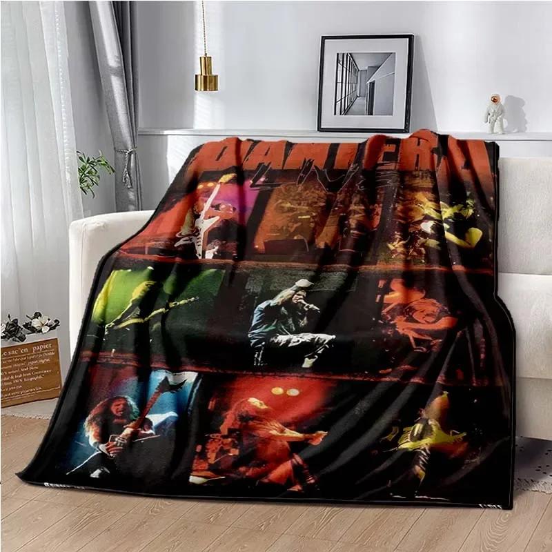 Κουβέρτα US Pantera Band Πόστερ Dimebag Darrell Τυπωμένη, για Σαλόνι, υπνοδωμάτιο, σπίτι, αυτοκίνητο, γραφείο, Δώρο για φίλο, εσύ Αγαπάς