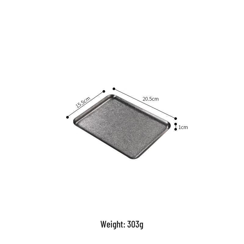 Jingbaodi Rectangular 304 Stainless Steel Serving Tray