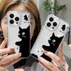 Cat Case For Samsung A54 5G A53 A52 A14 A13 A35 A34 A33 A32 A12 A73 A24 A23 A22 A72 A71 A70 A20 A30 A21s A31 A50 Silicon Covers