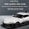 Scale 1:22 Supra LP780 Sports Car Model Toy Doors Opened Alloy Diecast Music Light Pull Back Models Presents for Children