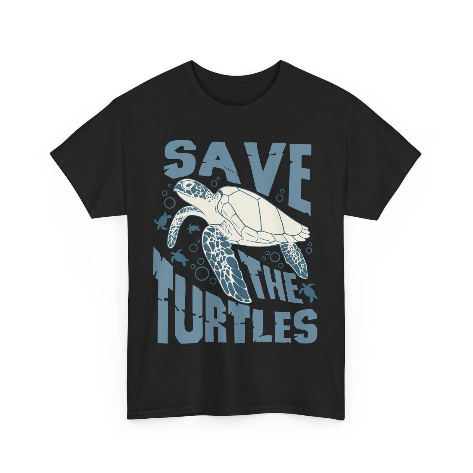 Beach Vibes T-Shirt | Summer Ocean Waves Tee | Save the Turtles Shirt 4XL