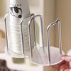 Luxury Disposable Cup Storage Holder Water Tea Cups Dispenser Rack Shelf with Longer Stick Mug Display Stand Home Organizer