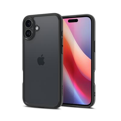 Spigen Ultra Hybrid - Etui Do Iphone 16 (Matte Black)
