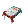 Weihnachts-Tischdecke, bedruckt, rechteckig, Tischdecken-Set, Urlaub, Party, Heimdekoration