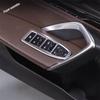 Car Inner Door Window Glass Lift Button Panel Cover Trim For BMW X1 iX1 U11 X2 iX2 U10  - 2027 ABS Carbon Fiber Accessories