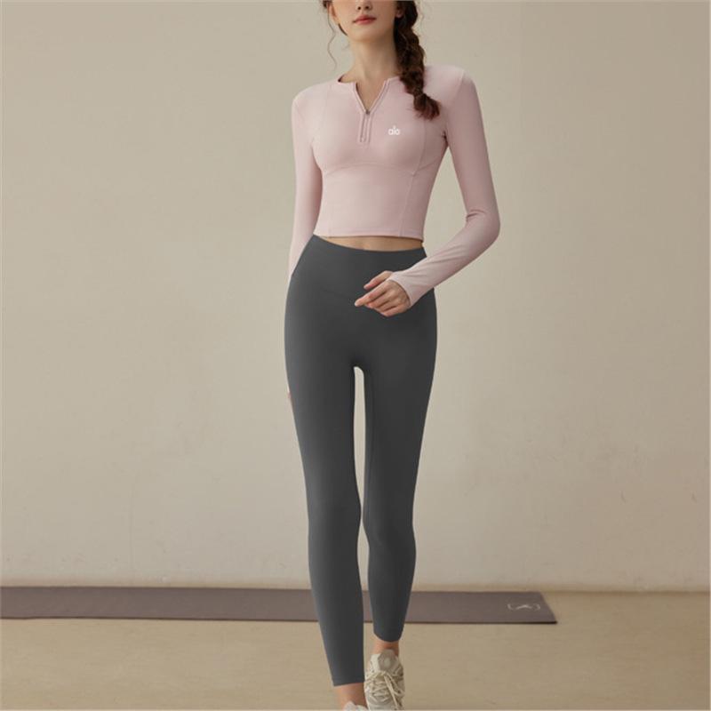 Alo Yoga Női Fitness Szett: Őszi/Téli Jóga Dzseki és Futónadrág