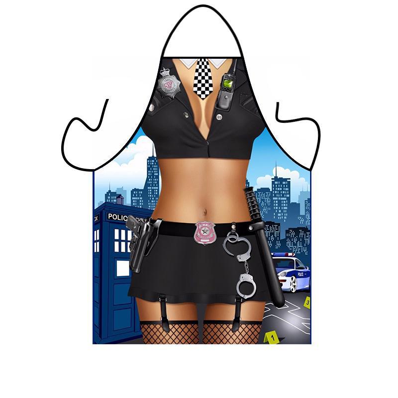 

Новинка Muscle Man Apron - креативний смішний дизайн New female police