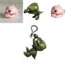 Adorable Shark Dinosaur Keychain Rope Toy Made From Durable Plastic Material For Kids