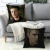 Movie Role D-Dean W-Winchester Pillow Case Office Cushions Suitable For Sofa Car Bedroom Decorative Cushion Cover