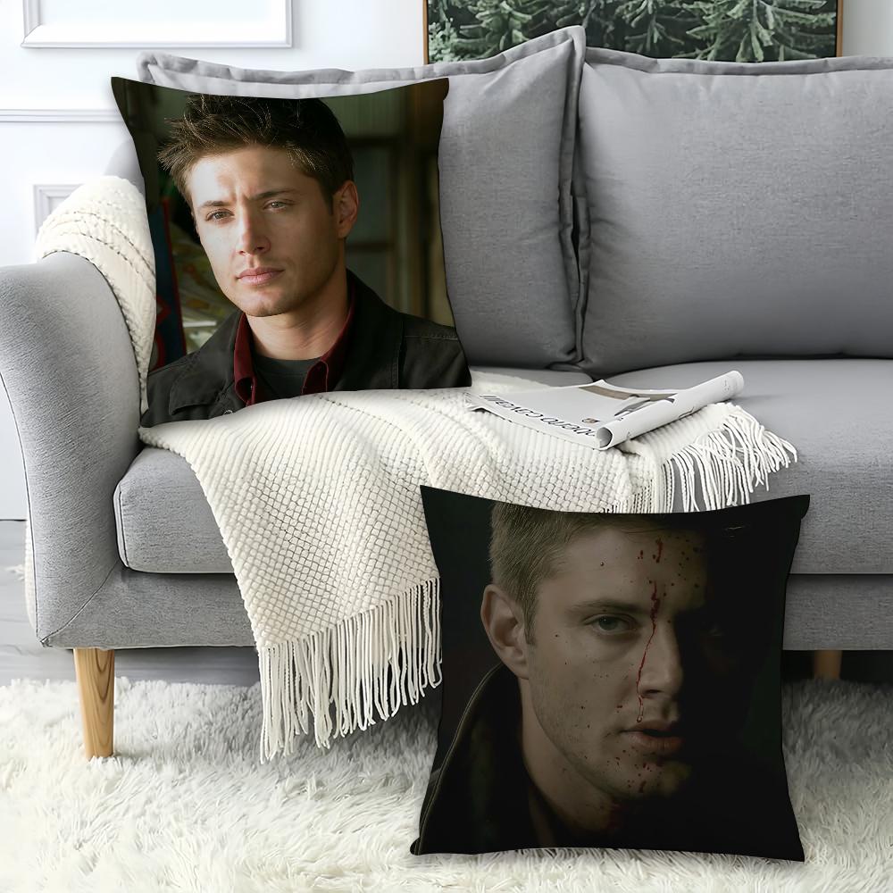 Movie Role D-Dean W-Winchester Pillow Case Office Cushions Suitable For Sofa Car Bedroom Decorative Cushion Cover