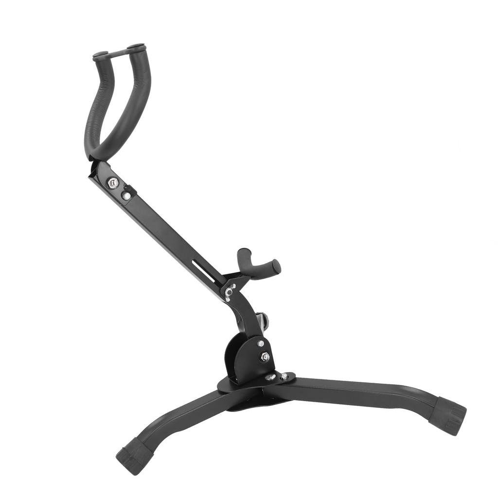 Folding Saxophone Stand Adjustable Foldable Scratch Resistant Portable Sax Stand for Alto Tenor