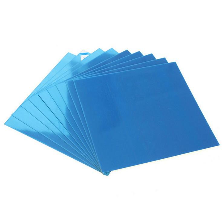 15cm*15cm 9 Stück Quadratischer Spiegel Spiegelfolie Wandaufkleber Klebend Dekoration ADM