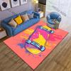 Colorful Skateboard Print Carpet Non-slip Mat for Living Room Bedroom Sofa Decor Home Area Rug Game Room Rugs