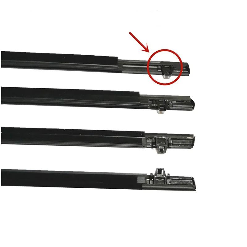 A Set Car Window Decorative Rubber Strip Fit For Honda City 2009-2014 Car Accessories Outside Window Moulding Weatherstrip Seals