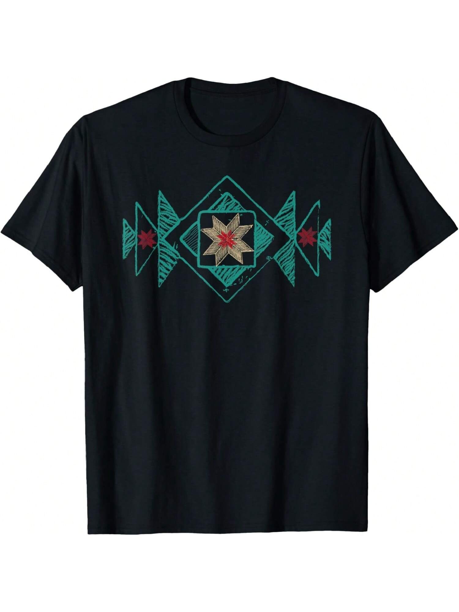 Design Graphic T-Shirt S разноцветный
