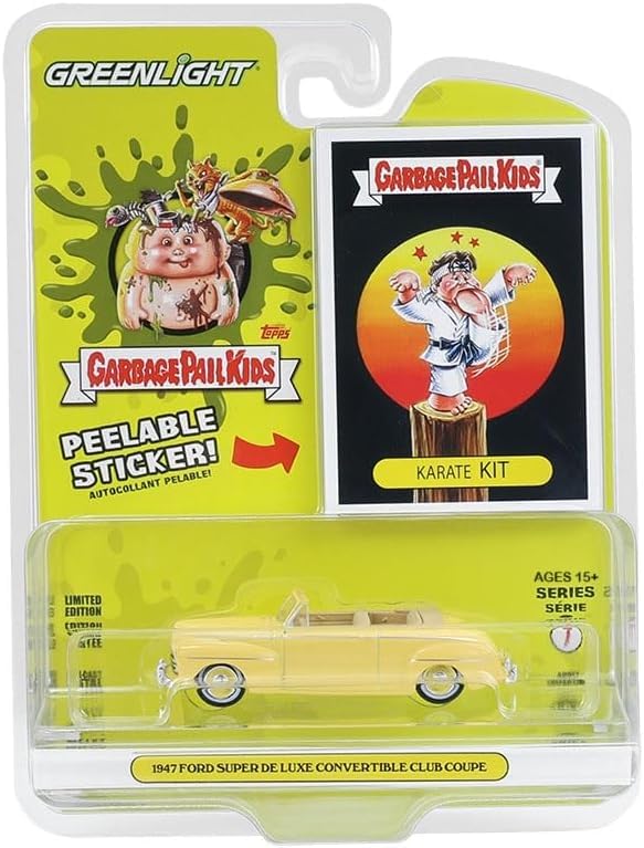 

Greenlight 1/64 Ford Super De Luxe Convertible 1947 Garbage Pail Kids Greenlight Super De Luxe [Parallel Import] бежевый