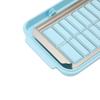 2 In 1 Design Butter Slicer Cutter Transparent Cover Butter Dispenser Slicer  Kitchen Countertop