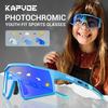 Kapvoe Kids Sports Sunglasses Photochromic Cycling Glasses Hiking Eyewear for Boys Girls Outdoor Baseball Goggles UV400 Running 7