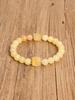 Natural Stone Citrine Braceet For Women Faceted Square Beads Chakra Healing Jewelry Brings Vigour Wealth Yellow Crystal Jewelry