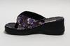 Hasegawa Japanese Cherry Blossom Urethane Made In Approximately 6cm Navy Size M Sandals, Sole, Japan, Heel, Blue,