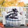 ski Theme Printed Blanket - Perfect for Couch, Bed, Travel & Outdoor Use | Machine Washable, Cozy & Durable.