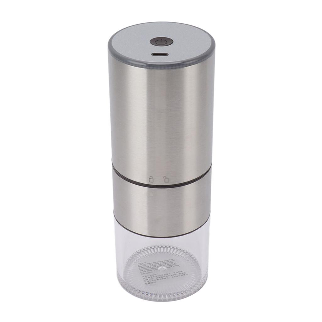 Electric Coffee Grinder Fine Coarse Automatic USB Charging Portable Cordless Bean Grinder 110ml