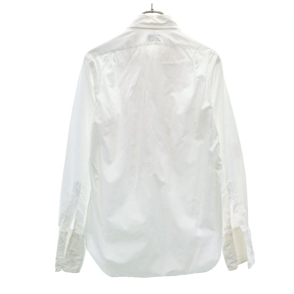 60s vintage Long sleeve Frill shirt white Men's Used