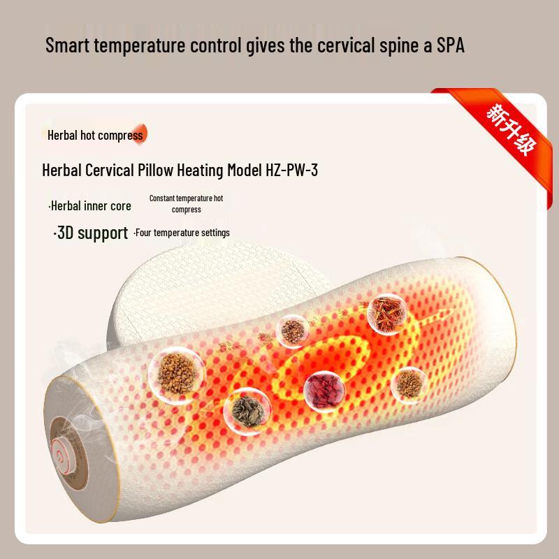 Hezheng Vibrating Heated Cervical Neck Massager CN plug (adapter included)