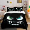 Glowing Eyes, Sharp Teeth. Bedding Sets Duvet Cover Sets Duvet Covers Pillowcases(1 * Duvet Cover 2 * Pillowcases Without Duvet Insert)