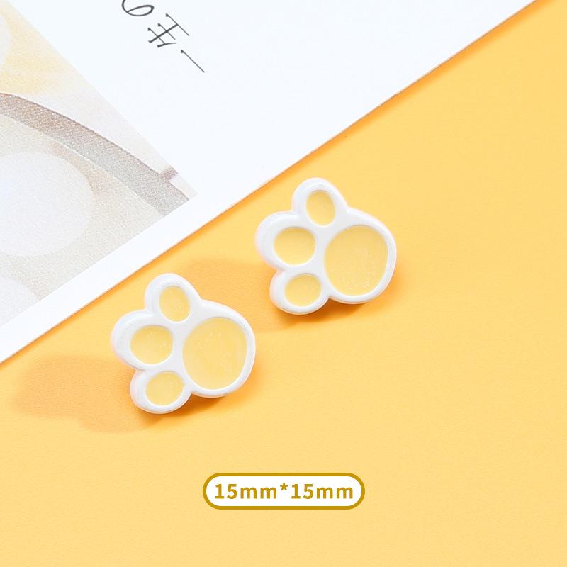 Colorful Cartoon Buttons Children'S Clothes Jacket Sweater Coat Decorative Button Accessories Versatile Cute Clothing Buttons