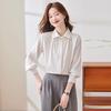 Women's Elegant Long-Sleeve Chiffon Shirt