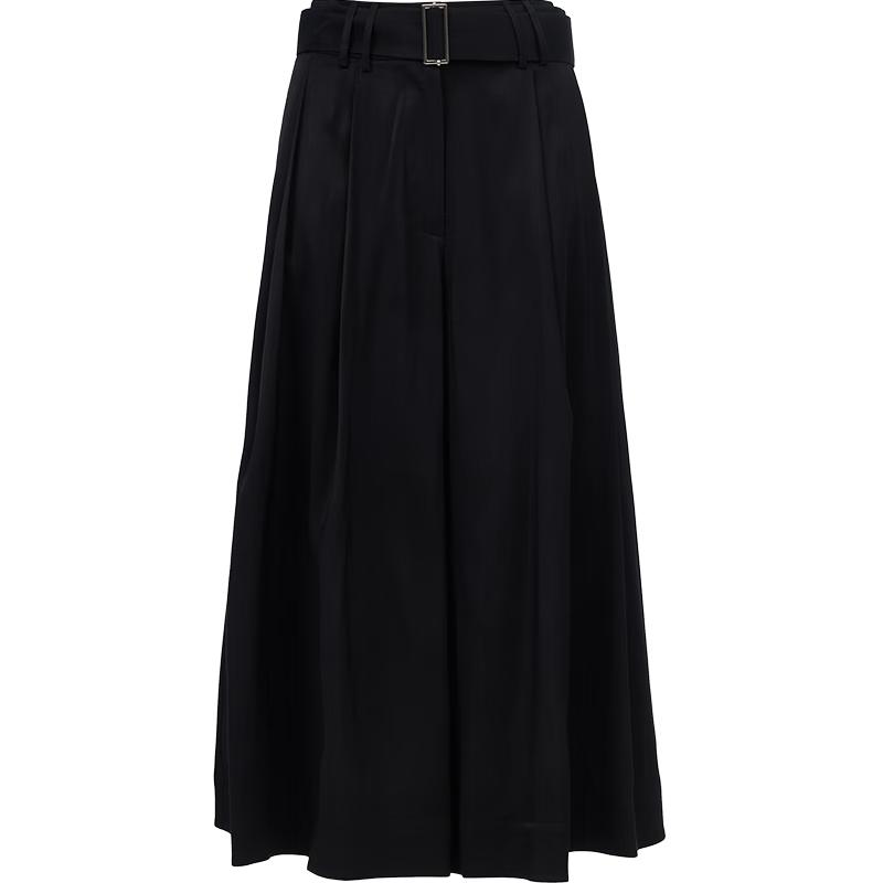 VEROMODA Women's High-Waist Detachable Belt Skirt-Pants